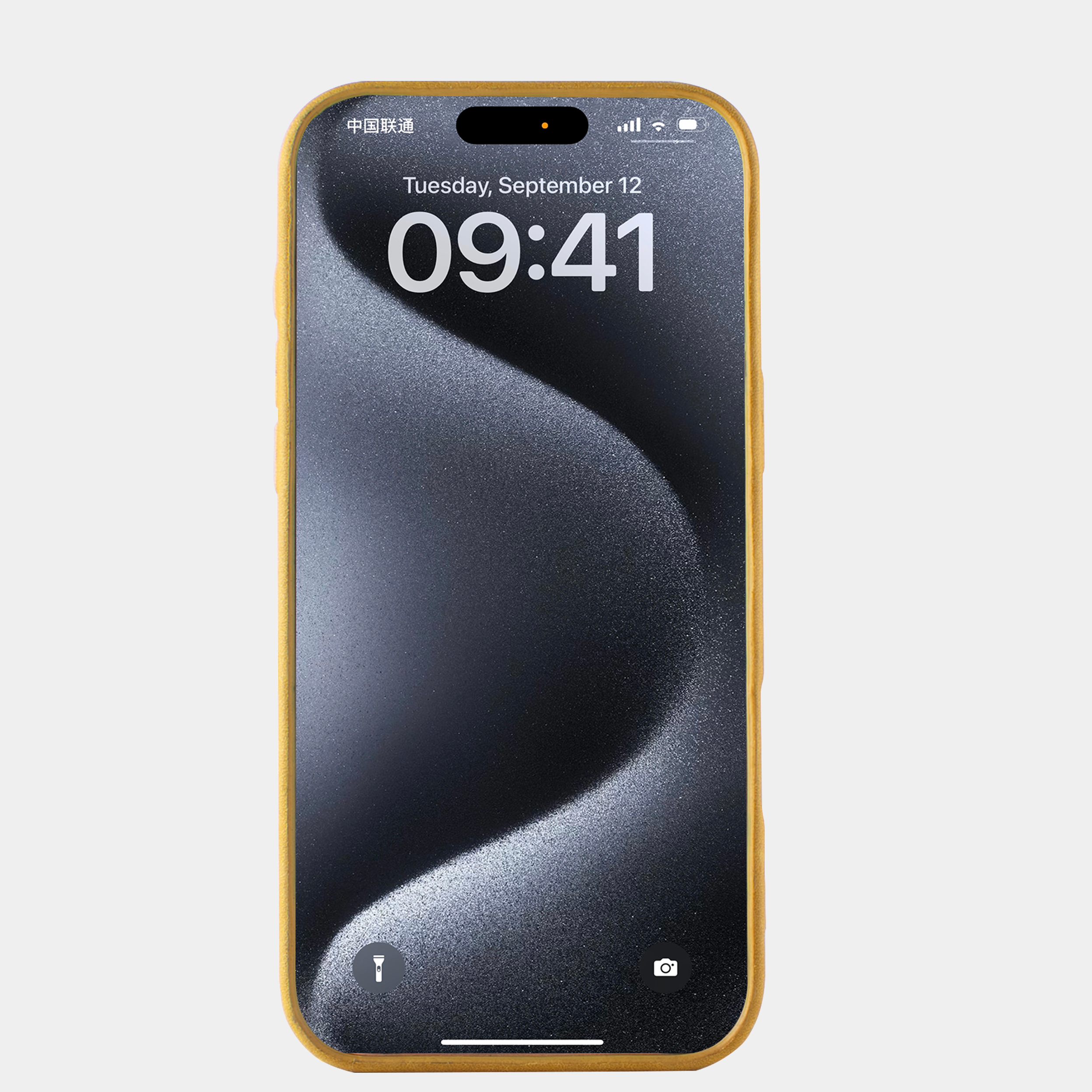 Honey Tan Vegetable-Tanned Leather iPhone Case