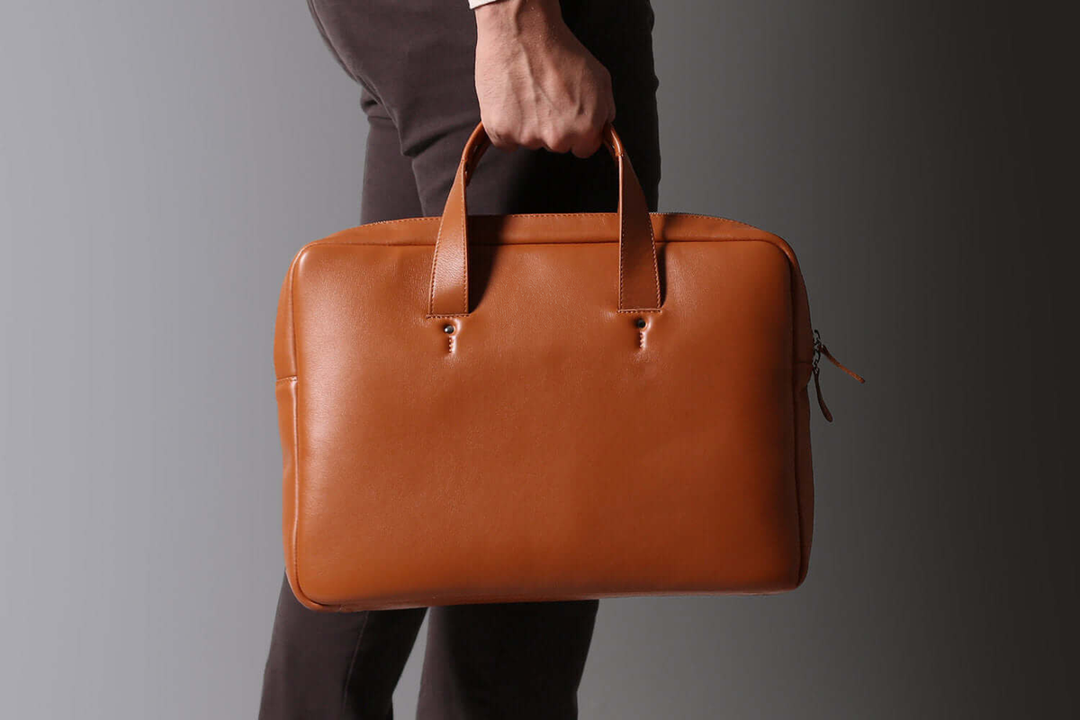KAKAVY Everyday Leather Briefcase — product view 5