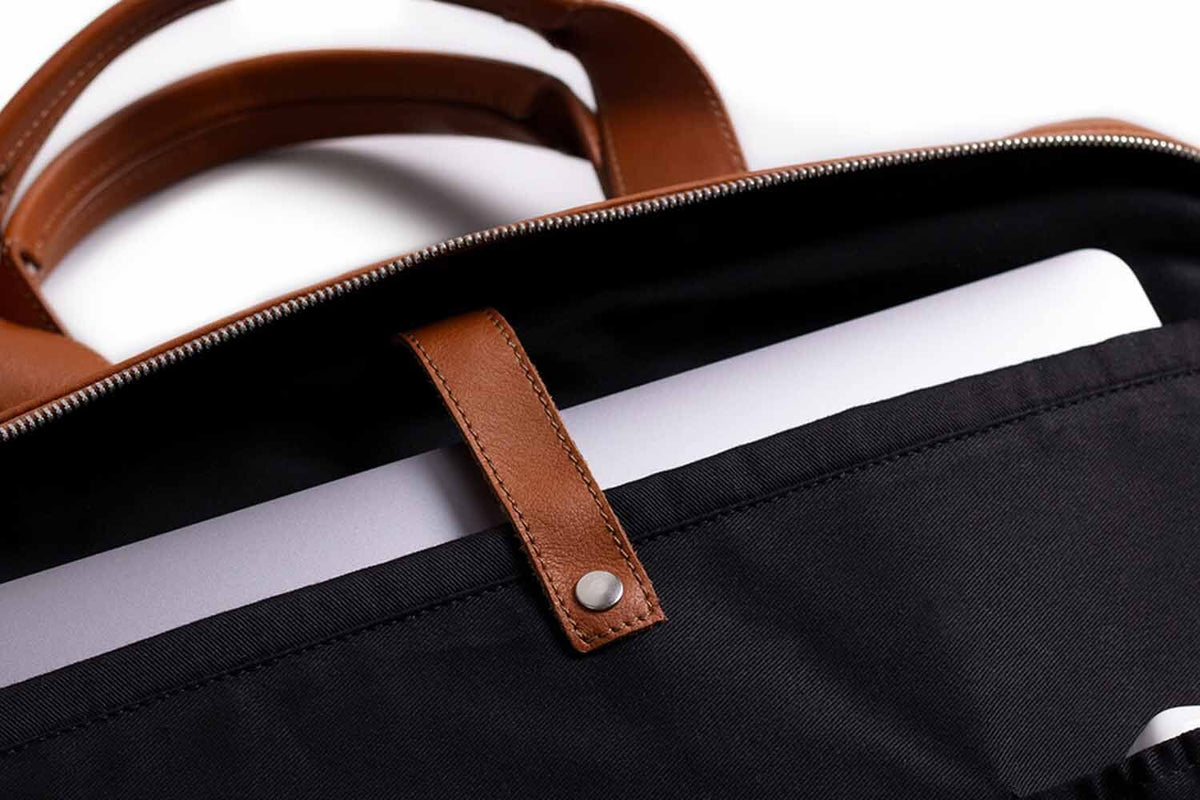 KAKAVY Everyday Leather Briefcase — product view 6
