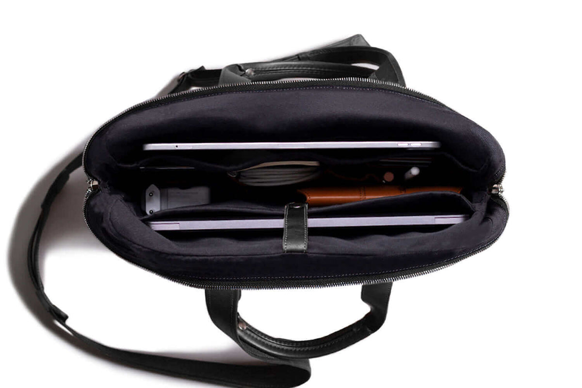 KAKAVY Everyday Leather Briefcase — product view 9