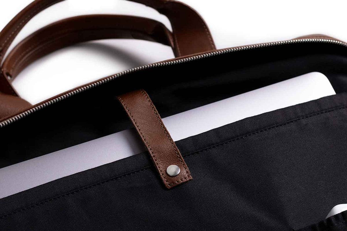 KAKAVY Everyday Leather Briefcase — product view 20