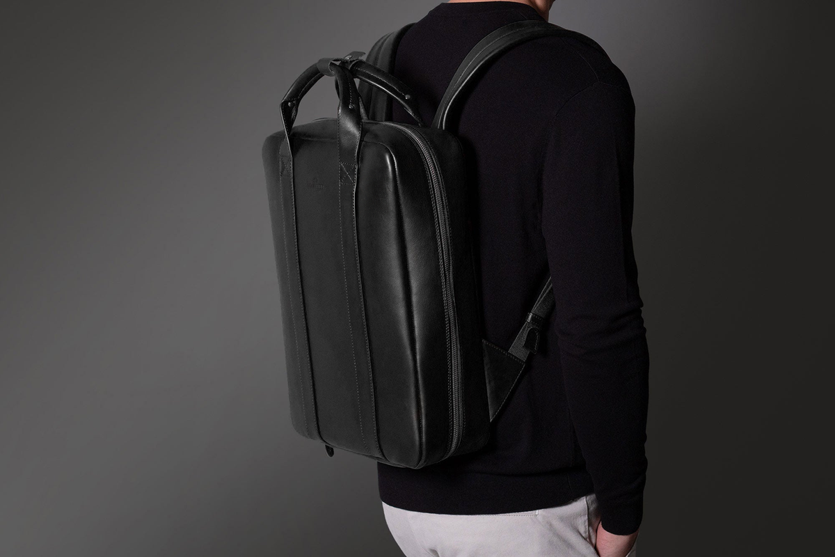 KAKAVY Leather Backpack — product view 8