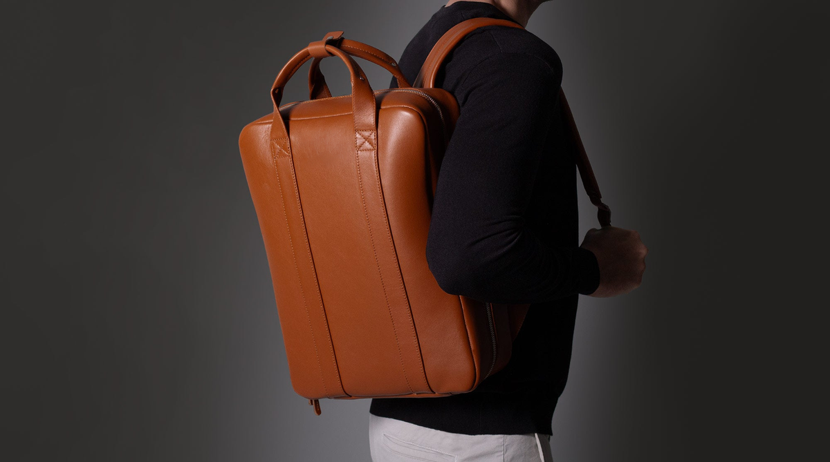 KAKAVY Leather Backpack — feature detail 16