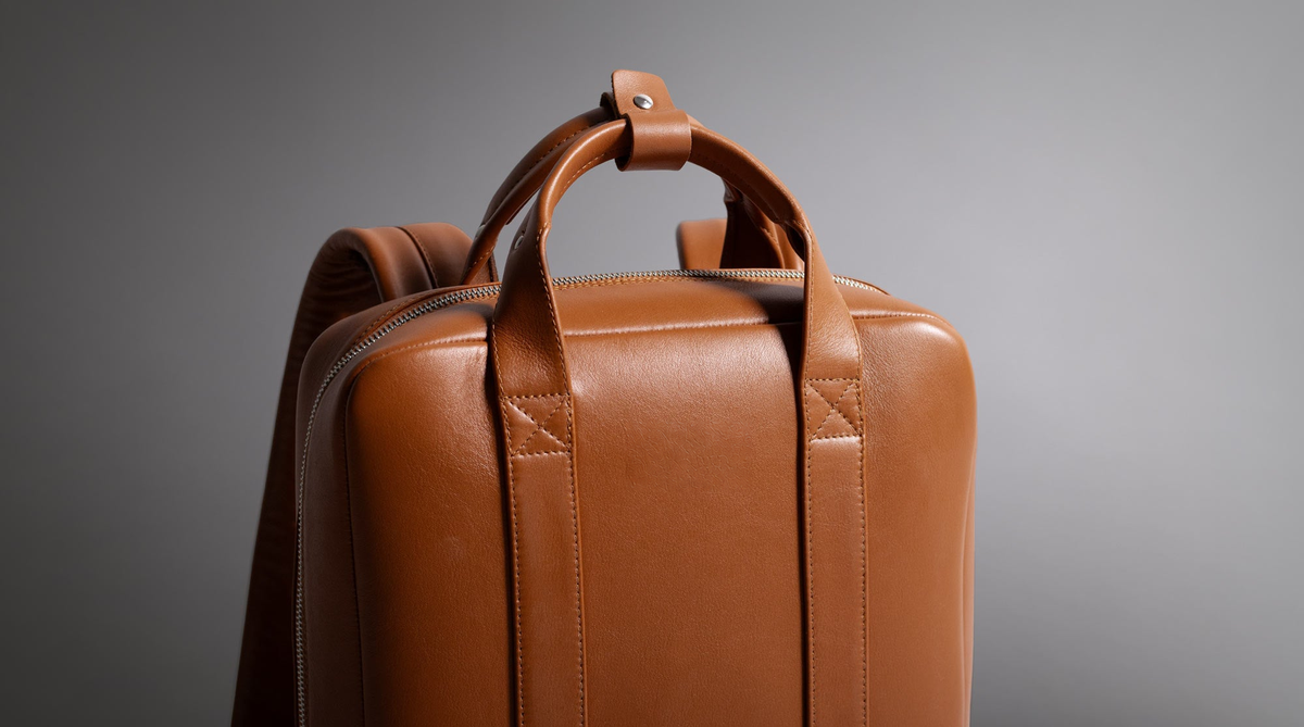KAKAVY Leather Backpack — feature detail 19