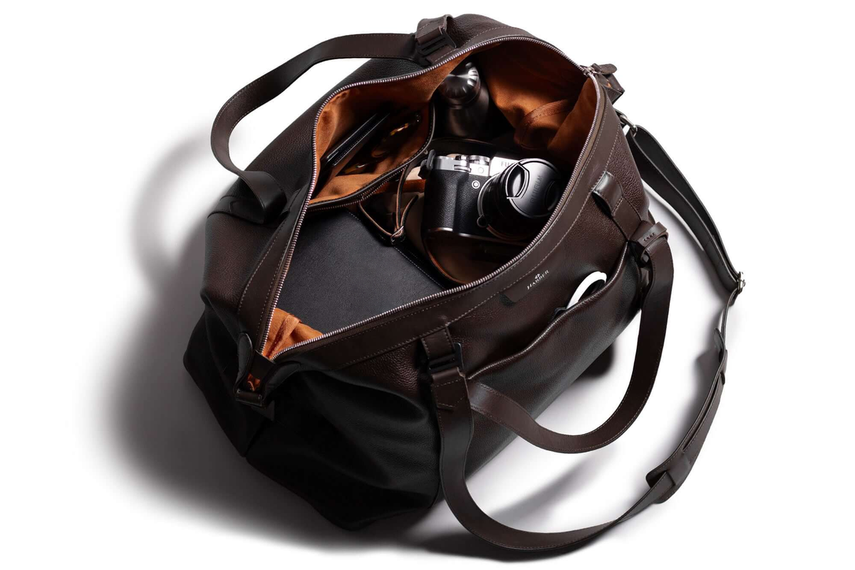 KAKAVY Leather Overnight Bag — product view 2
