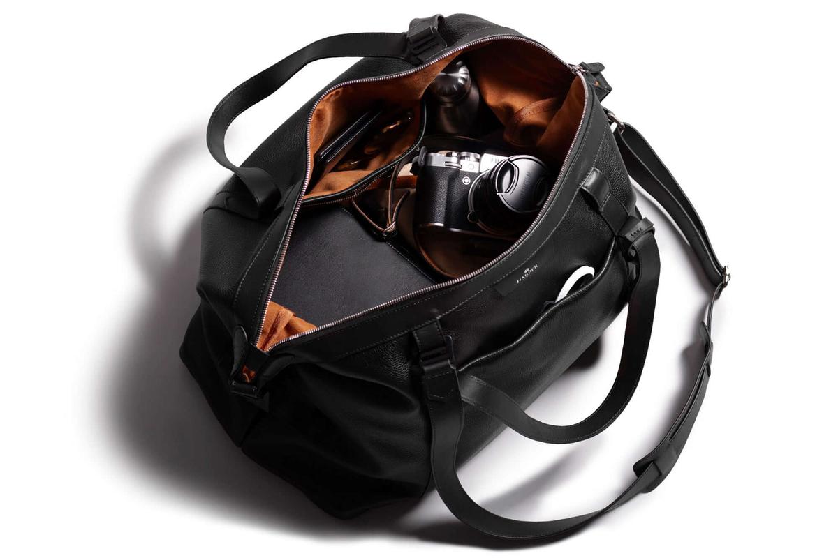 KAKAVY Leather Overnight Bag — product view 7