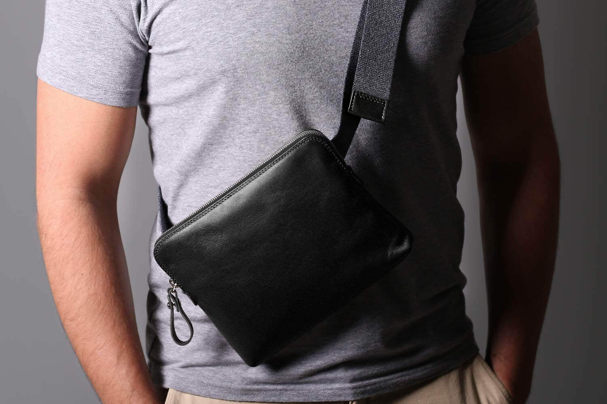 KAKAVY Leather Sling Bag — product view 10