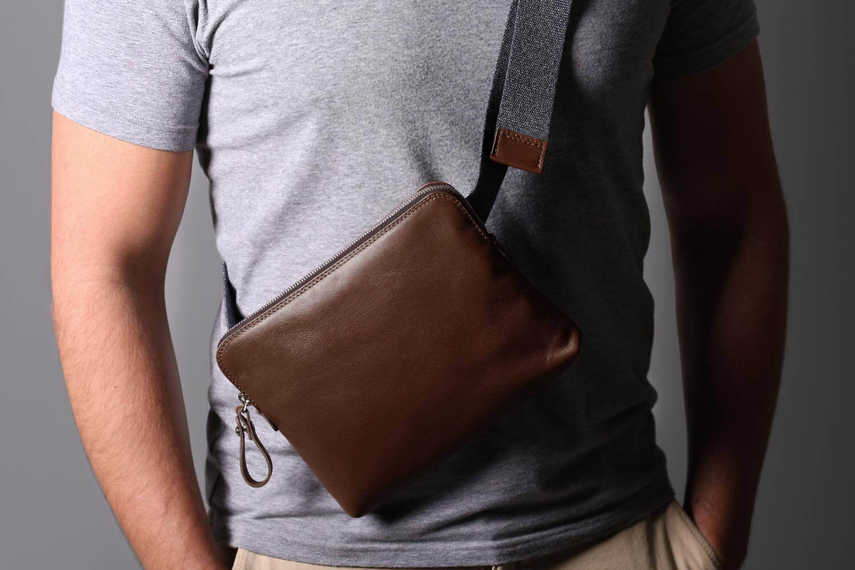 KAKAVY Leather Sling Bag — product view 17