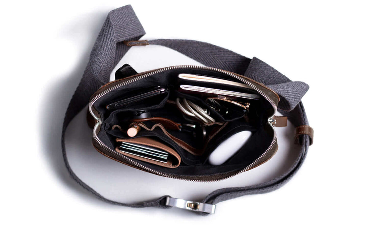 KAKAVY Leather Sling Bag — product view 18