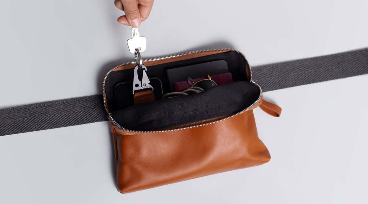 KAKAVY Leather Sling Bag — feature detail 23