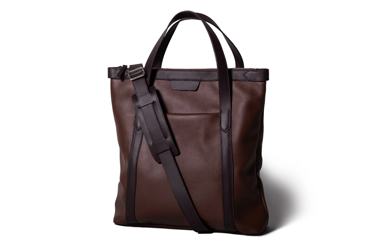 KAKAVY Leather Tote Bag — product view 1