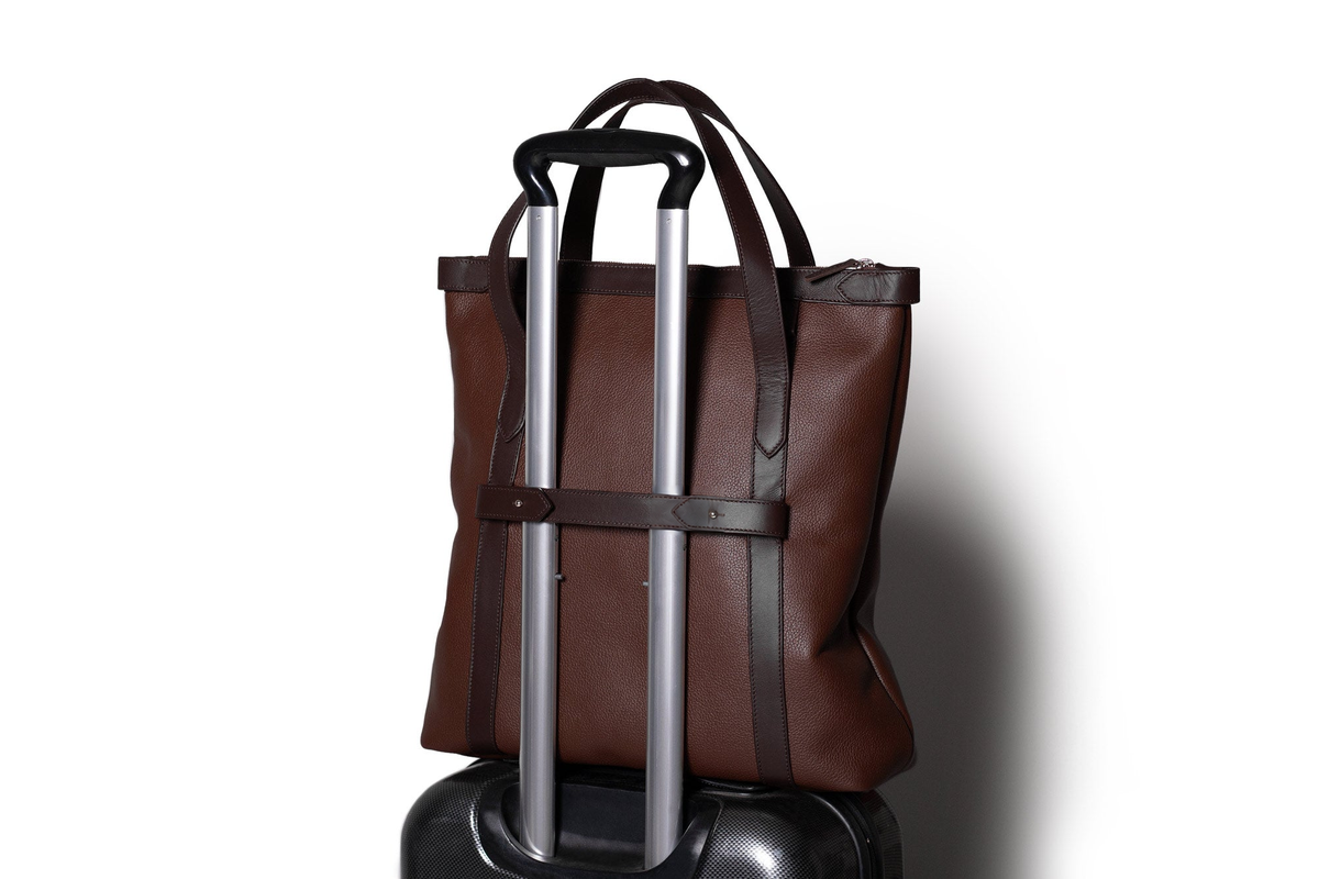 KAKAVY Leather Tote Bag — product view 3