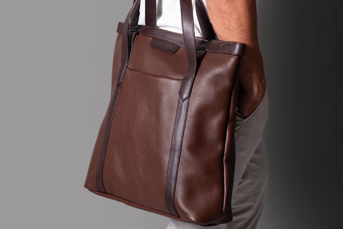 KAKAVY Leather Tote Bag — product view 5