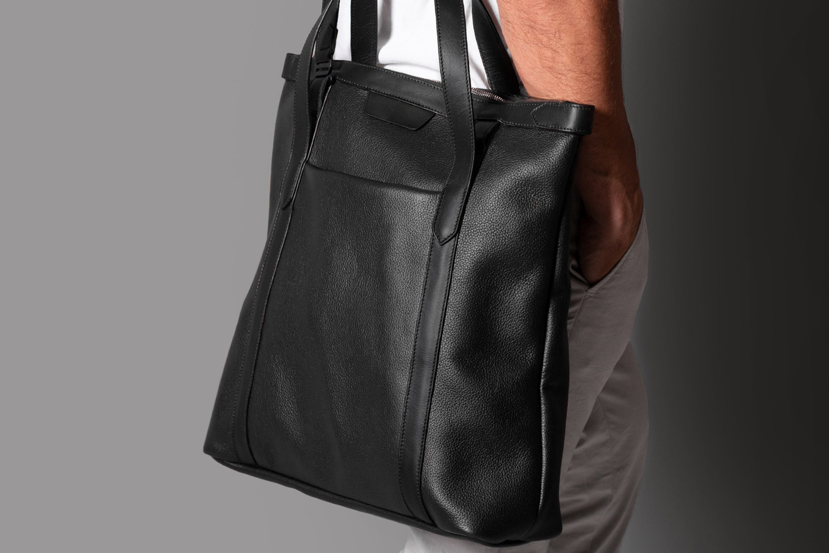KAKAVY Leather Tote Bag — product view 9