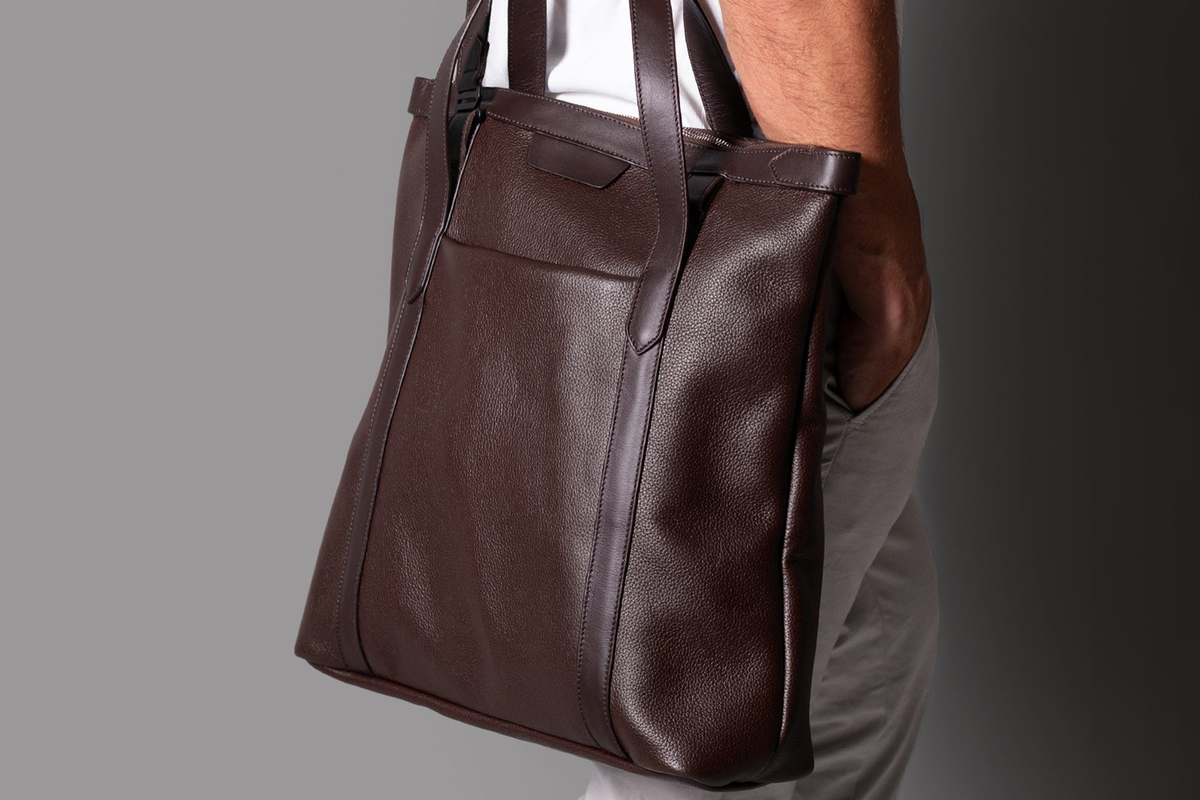 KAKAVY Leather Tote Bag — product view 17