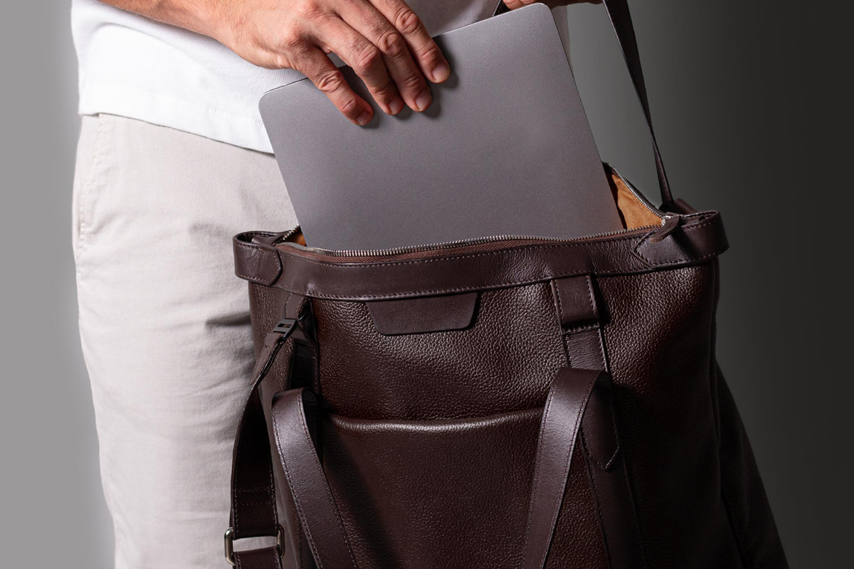 KAKAVY Leather Tote Bag — product view 18