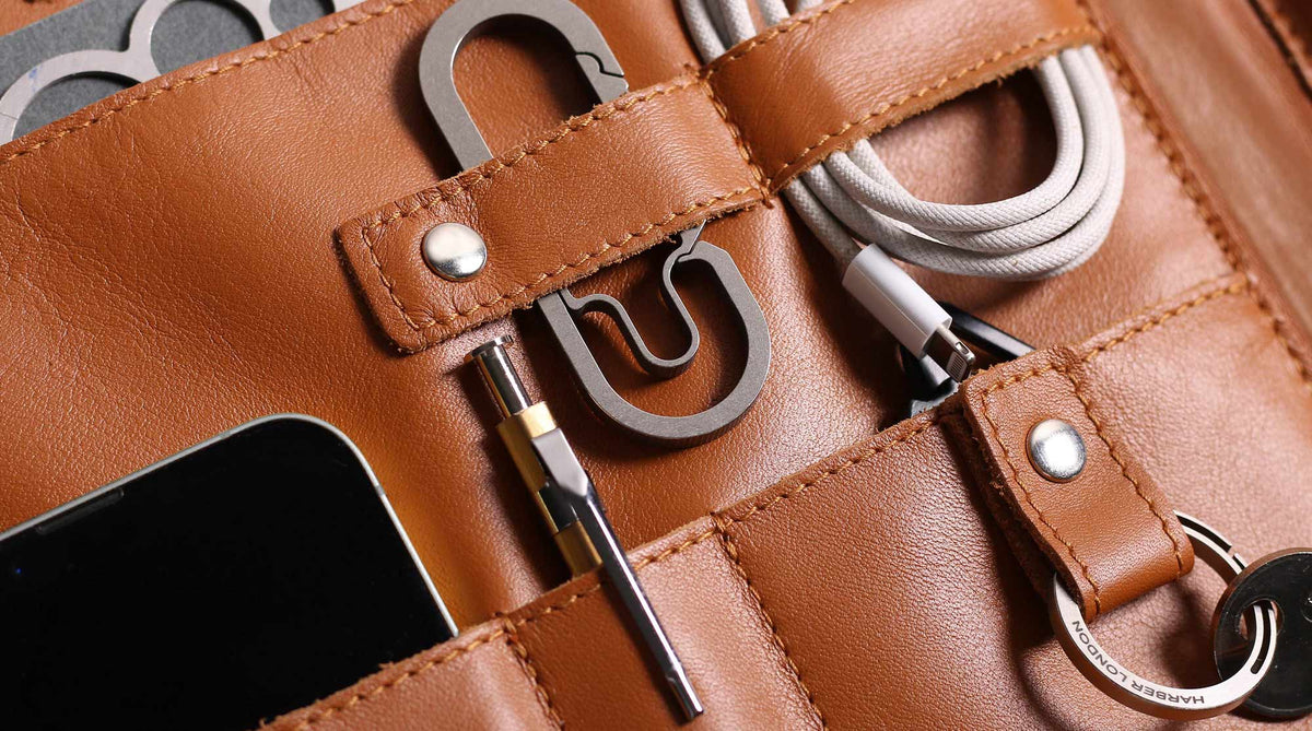 KAKAVY Nomad Organizer til iPad Pro 11", 10,5", 10,2" og 9,7" — funktionsdetaljer 23