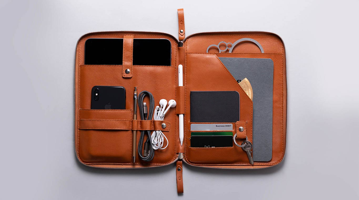 KAKAVY Nomad Organizer til iPad Pro 11" — funktionsdetaljer 26