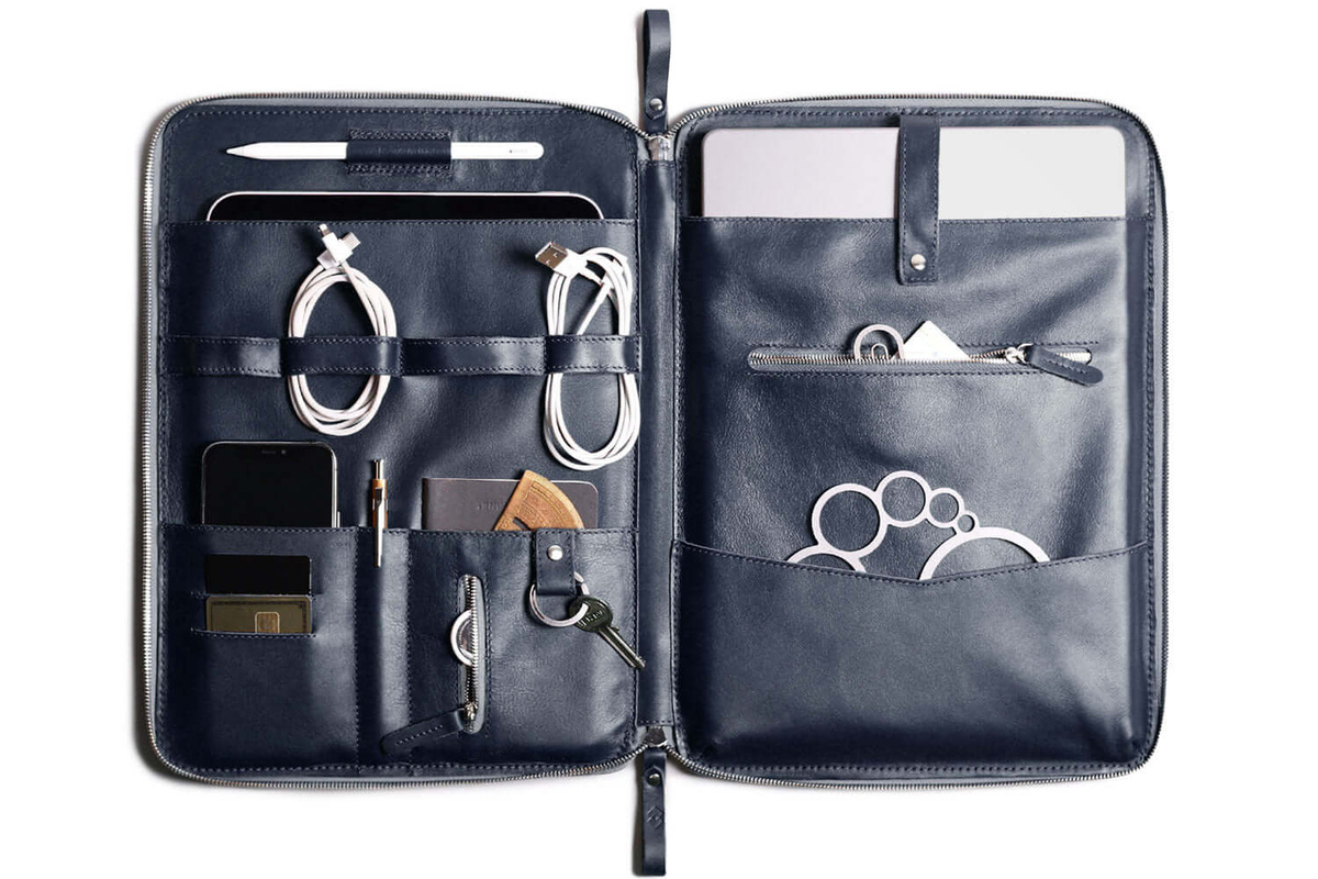 KAKAVY Nomad Organiser for iPad Pro 13" & MacBook Pro 13" / 14” — product view 13