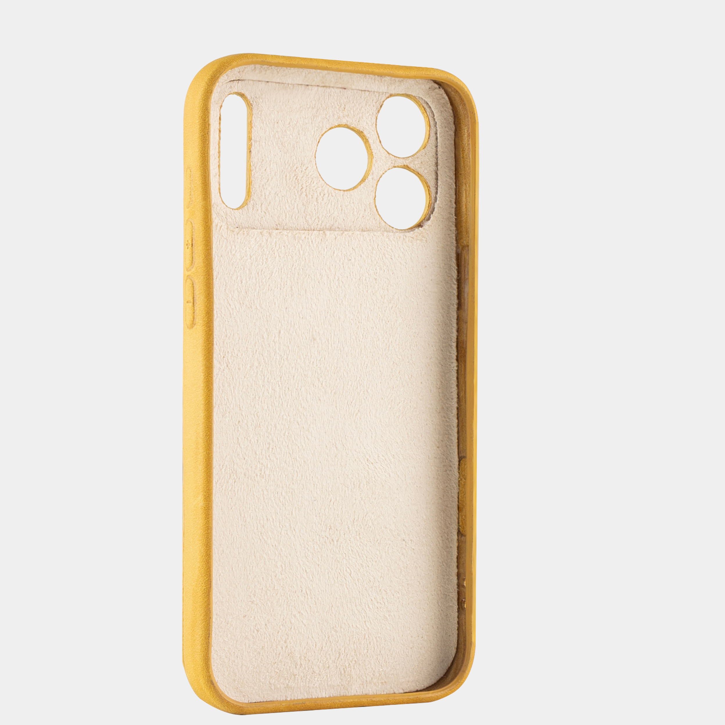 Honey Tan Vegetable-Tanned Leather iPhone Case