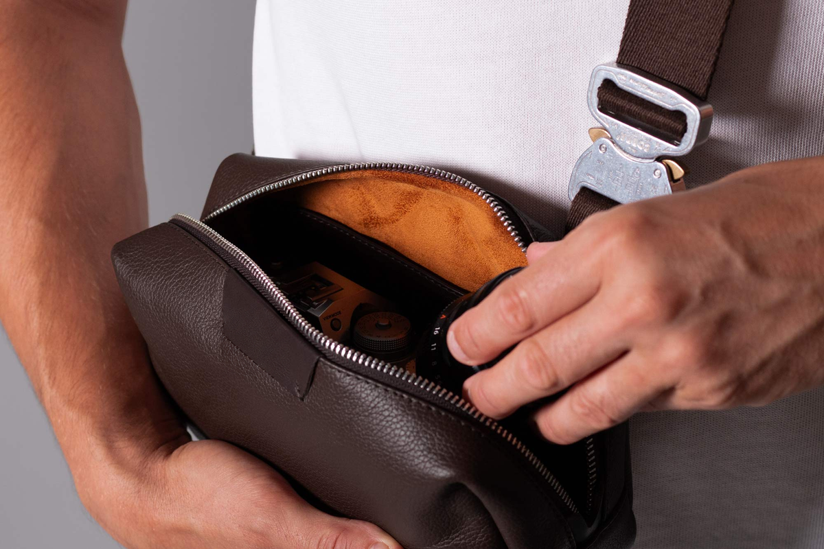KAKAVY Leather Crossbody Bag — product view 11