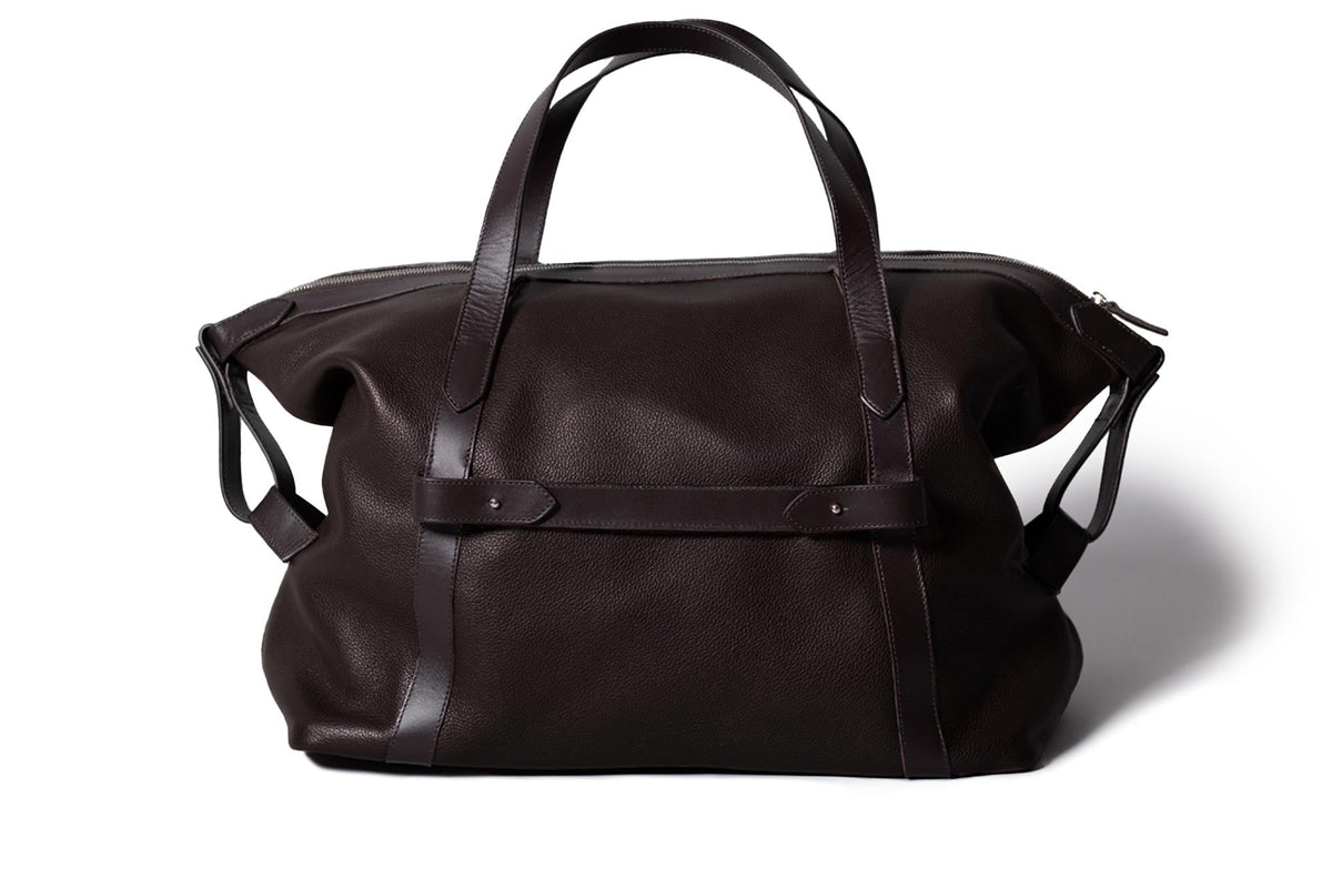 KAKAVY Leather Overnight Bag — product view 5