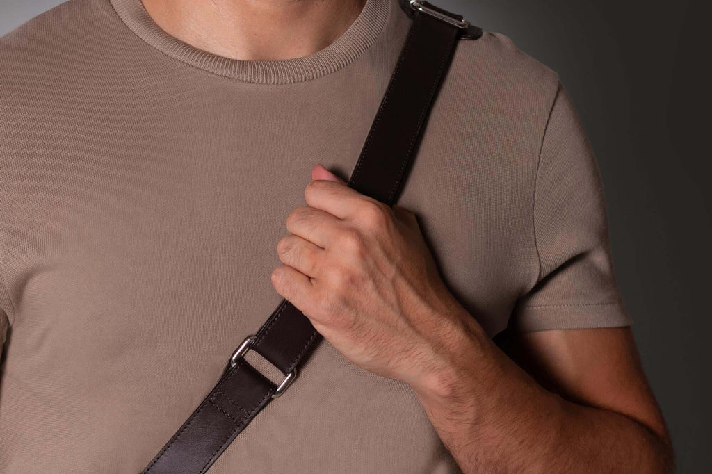 KAKAVY Leather Overnight Bag — product view 15